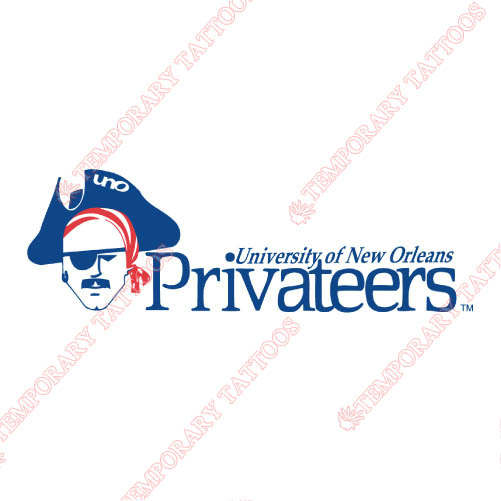 New Orleans Privateers Customize Temporary Tattoos Stickers NO.5448